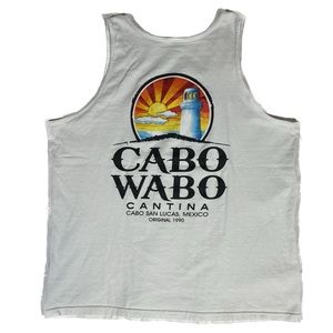 CABO WABO TANK TOP WHITE M